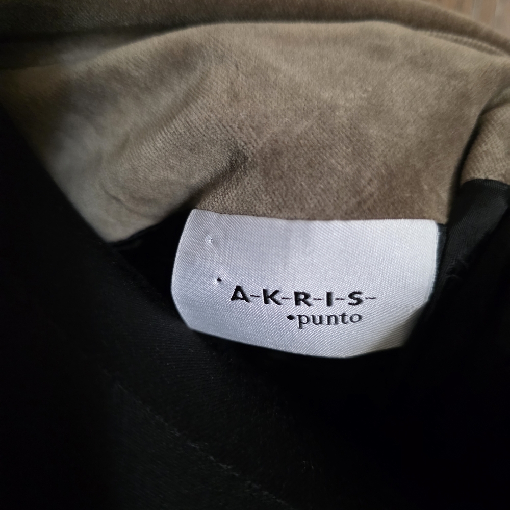 Akris Velvet Accent Asymmetrical Jacket - Picture 5 of 7